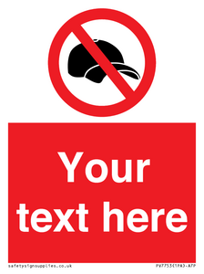 Custom prohibition no caps